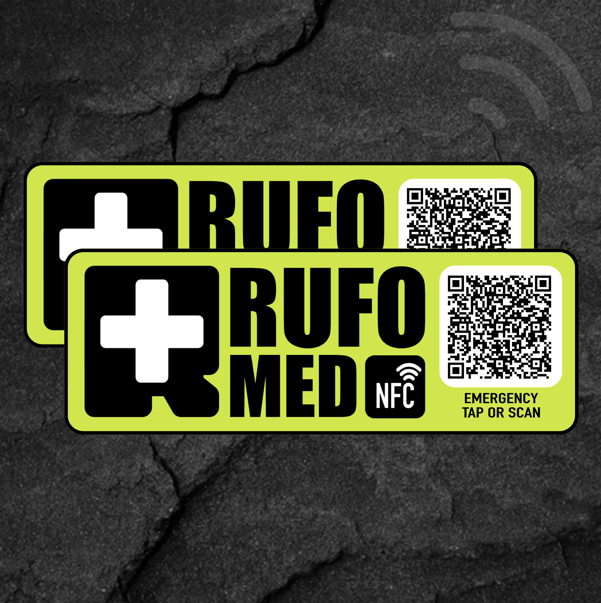 2 Adhesivos Verde Neon + Perfil Online