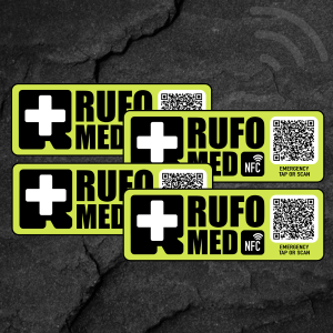 4 Adhesivos Verde Neon + Perfil Online